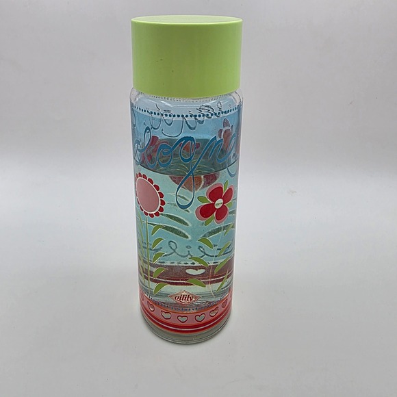 Oilily Eau de Cologne 250ml 8.3 fl oz Vintage 2003 Floral Glass Splash Bottle - Picture 3 of 5